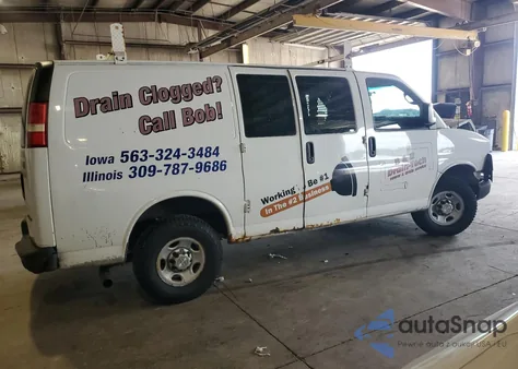 2013 Chevrolet Express G2500 from USA, damaged, VIN 1GCWGFBA2D1159309